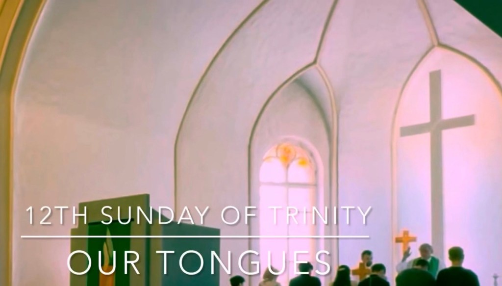 12th&nbsp;Sunday of Trinity ✝️ Our Tongues&nbsp;(07.09.2025)